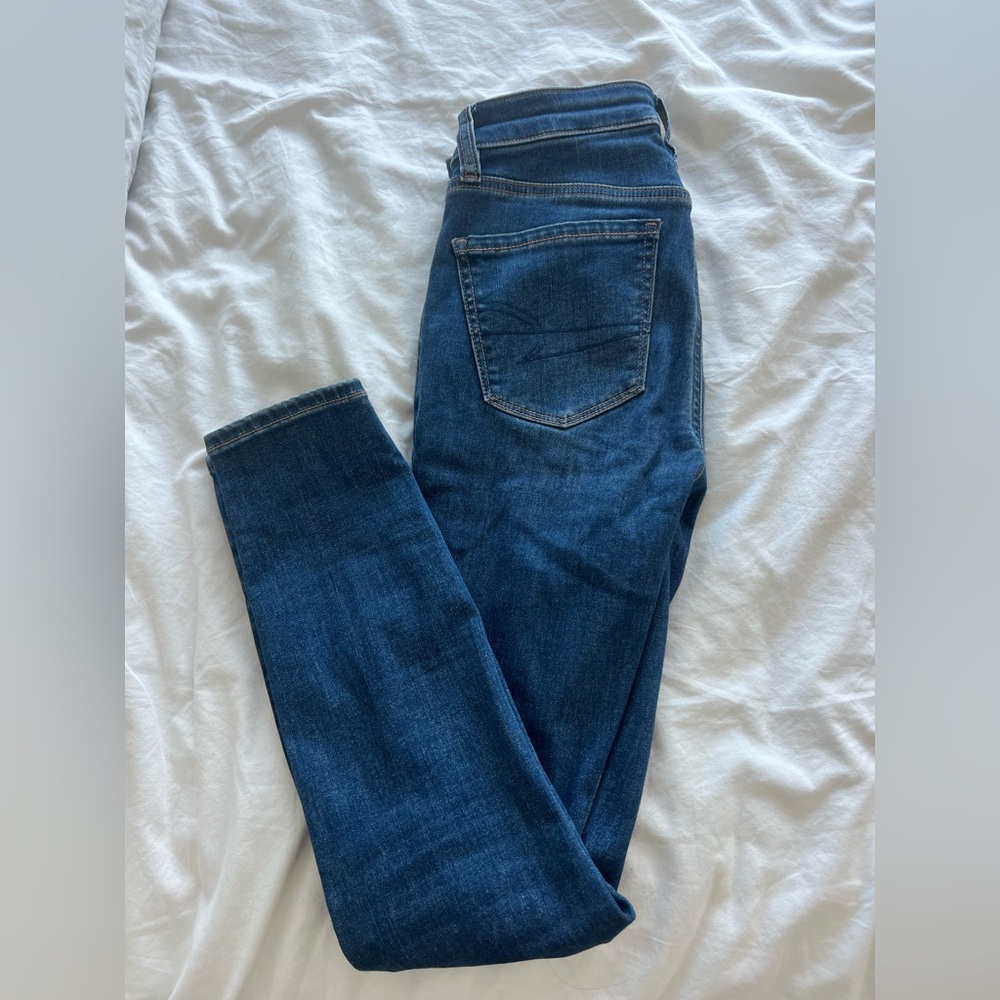 American Eagle Outfitters Blue Skinny Jeans